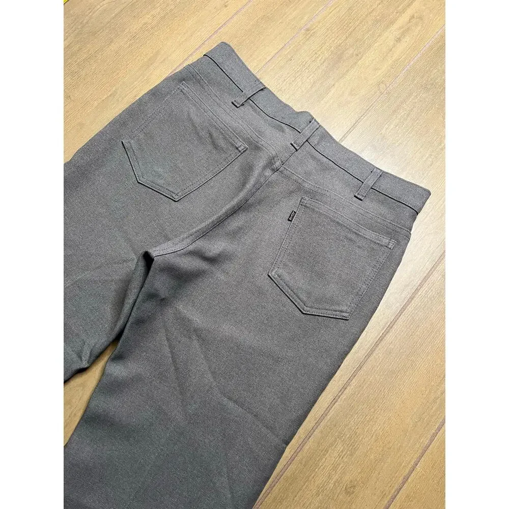Vintage Levi’s Pants Mens 33x29 Brown Bootcut Talon‎ Zip 70s 80s USA